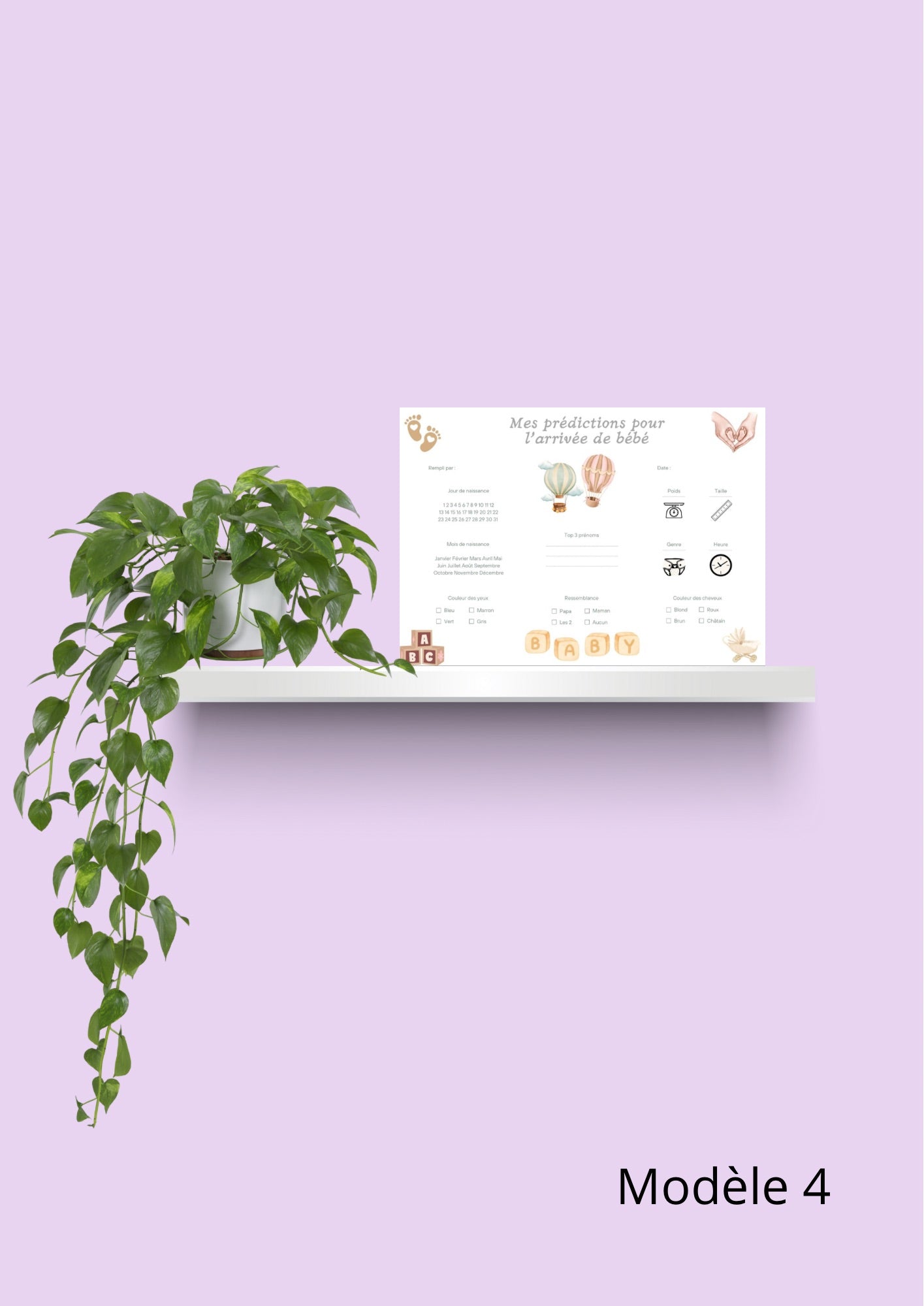 Prédiction Gender Reveal